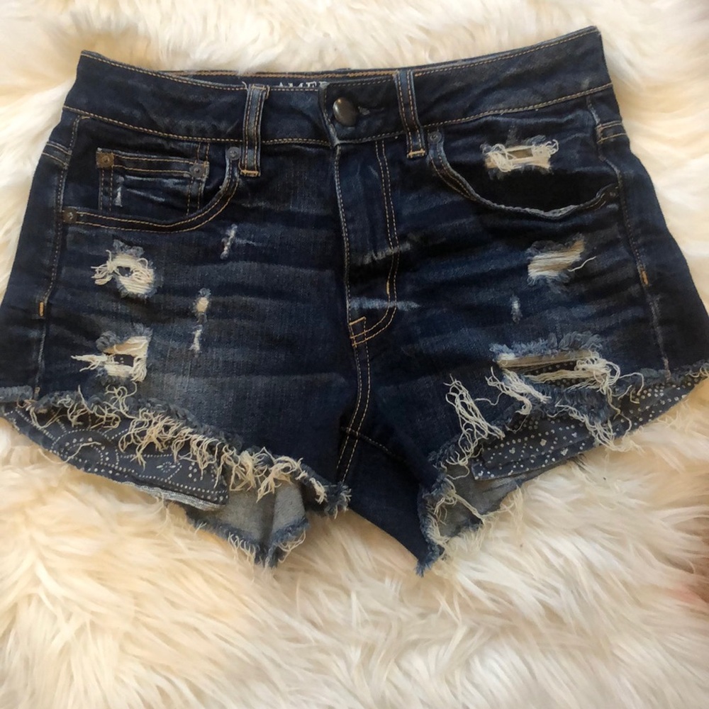 American eagle denim shorts